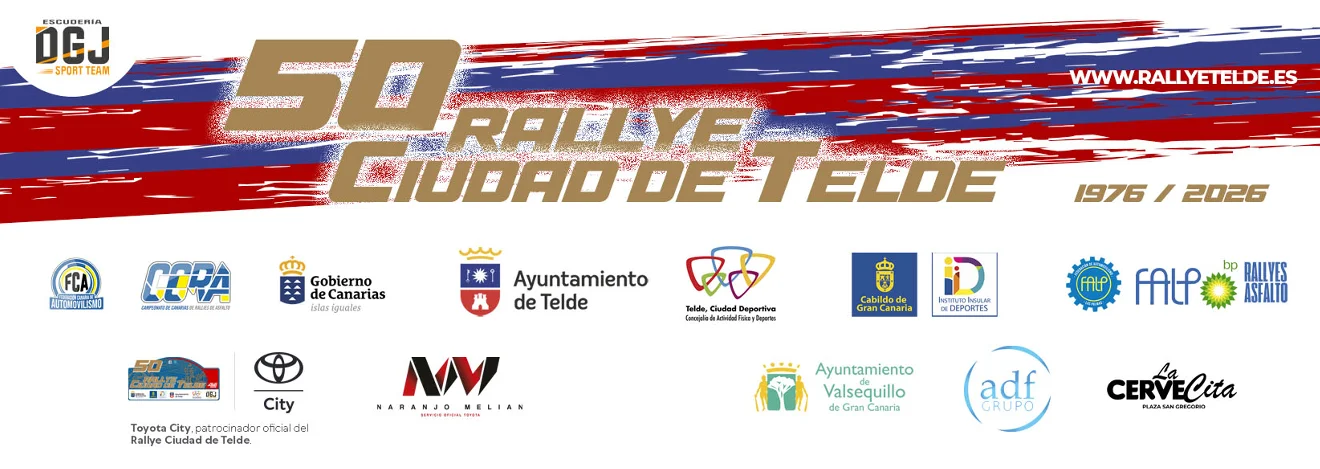 Emotivo banderazo de salida a la edición número 50 del Rallye Ciudad de Telde