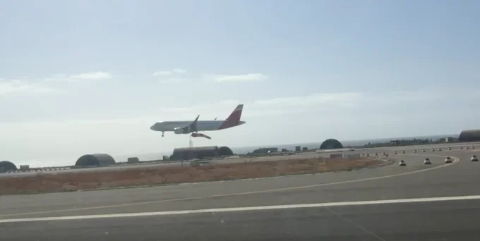 Rumbo a Lanzarote… pero antes, un visitante muy especial